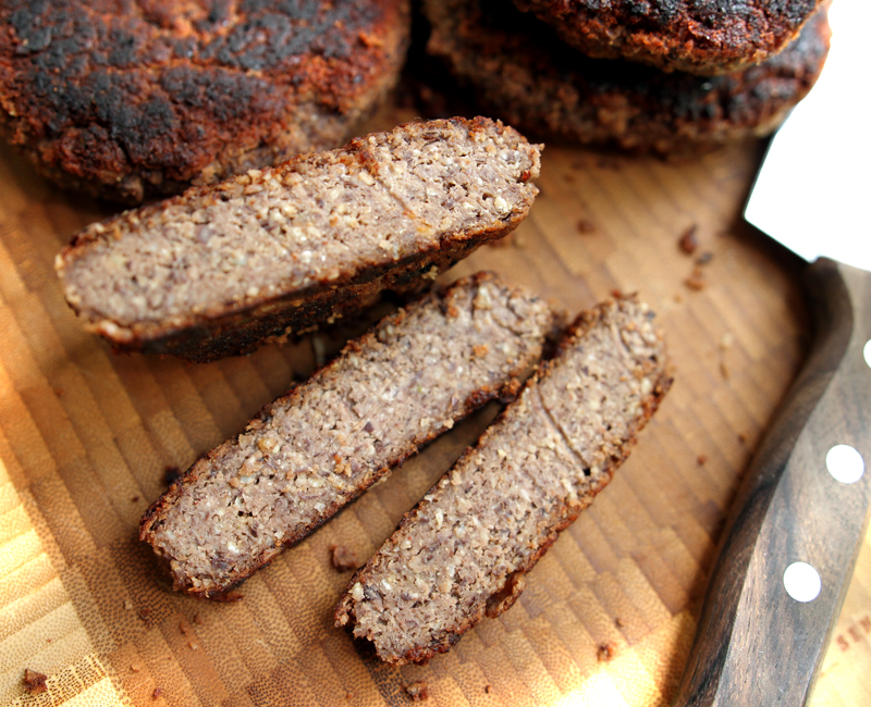 Oppskrift Chipotleburger Hjemmelaget Kjøttfri Burger Veggisburger Vegetarburger Veganburger Sorte Bønner Tofu