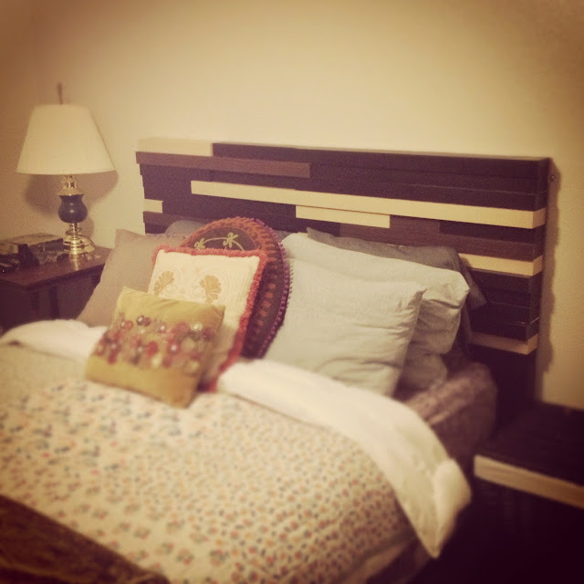 Ikea (scraps) headboard