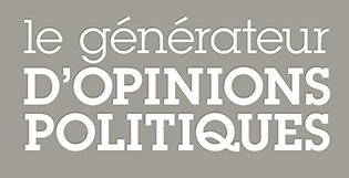 Le Generateur d'Opinions Politiques