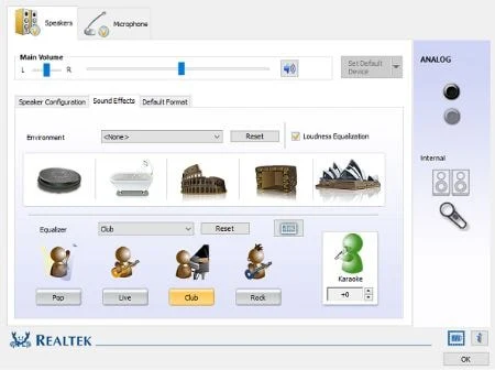 برنامج تعريف الصوت للكمبيوتر Realtek احدث اصدار فولدر برامج