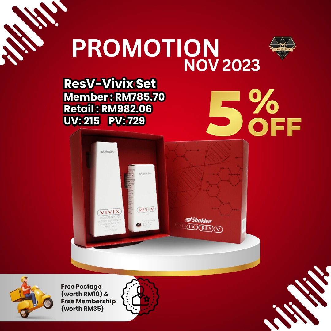 Promosi Shaklee November 2023