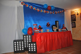 Decoración cumpleaños Spiderman