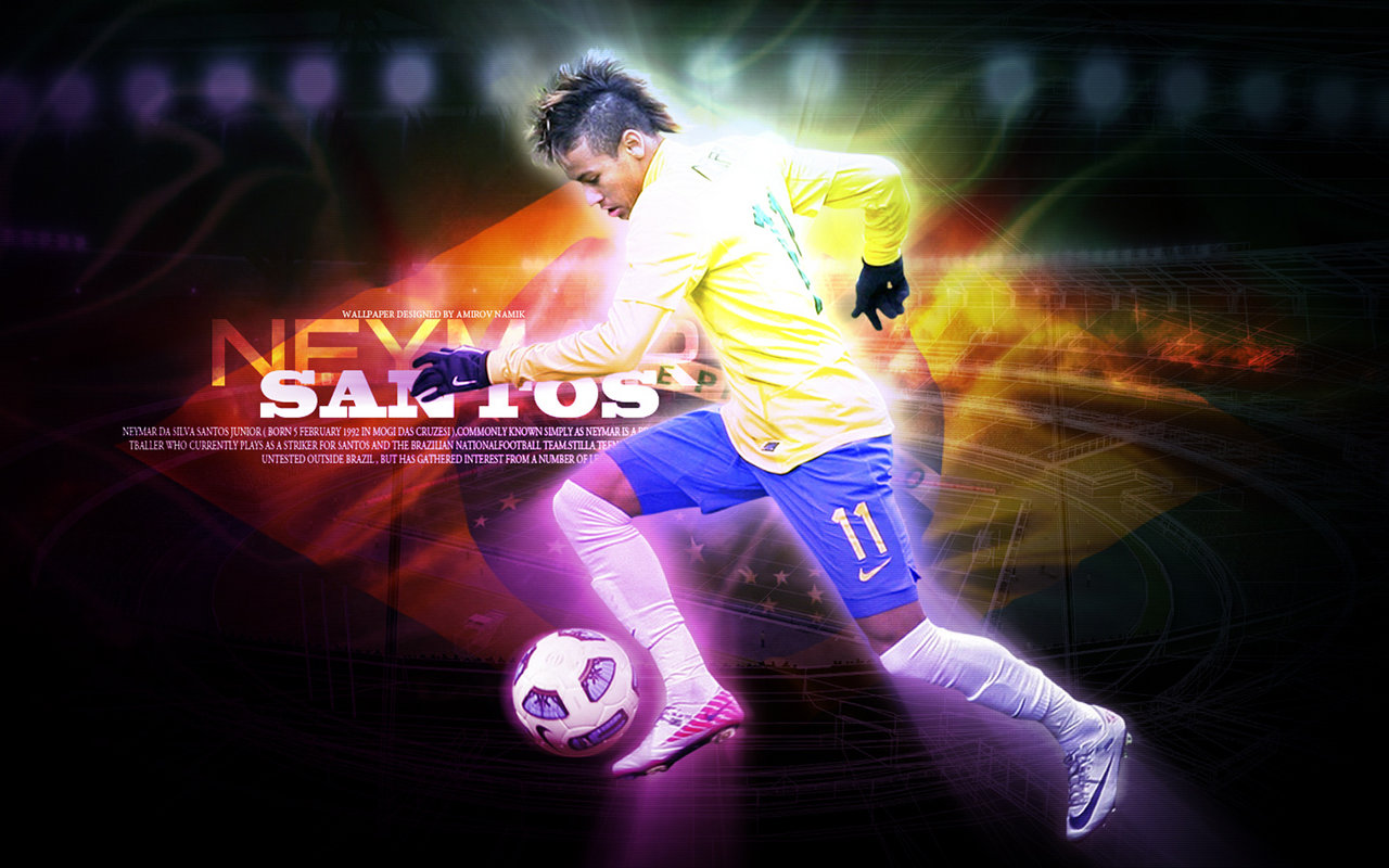 Only Football Wallpapers: Neymar Hd Wallpapers 2012