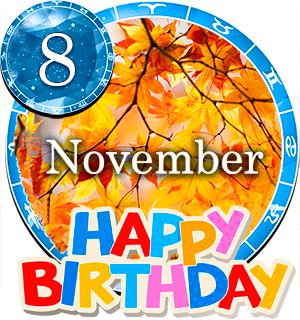 November 8 Birthday Horoscope