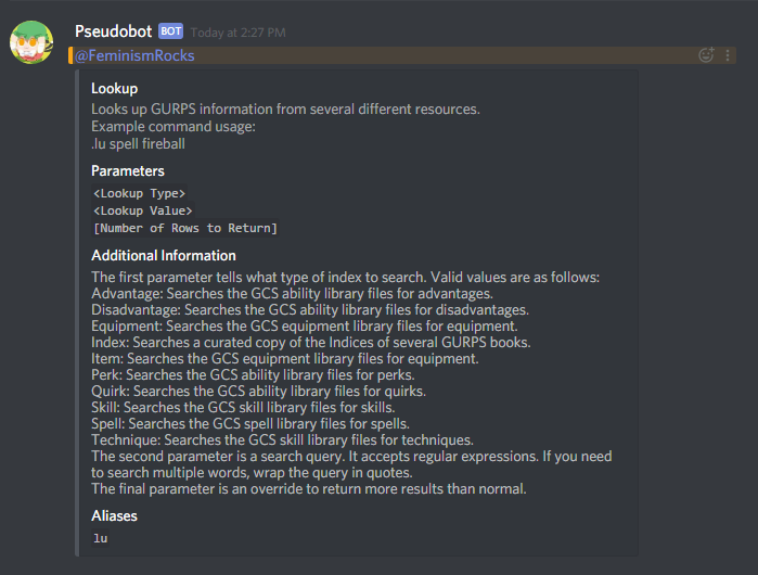 Useful Discord Bot Commands A Cheat For Robux Videos From Cards - roblox cbro discord fun