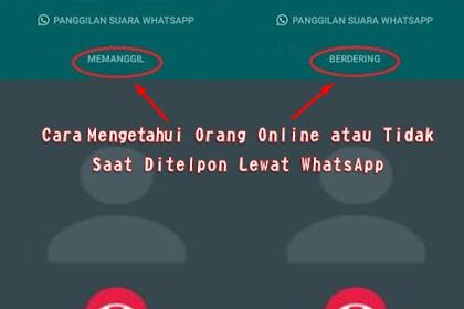 3 Cara Mengetahui Orang Online atau Tidak Saat Ditelpon Lewat WhatsApp