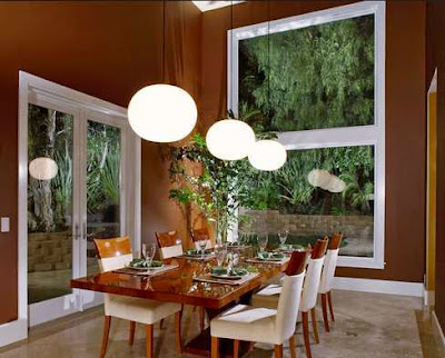Picture Modern Minimalist Dining Room Design