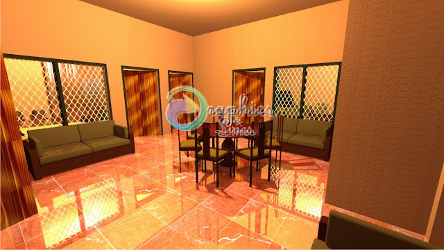 10 Marlas House Interior 3D Designs
