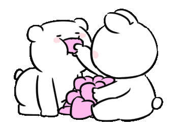 Line クリエイターズスタンプ すこぶる動くちびウサギ クマ 愛 Example With Gif Animation Line クリエイターズスタンプ すこぶる動くちびウサギ クマ 愛 Example With Gif Animation