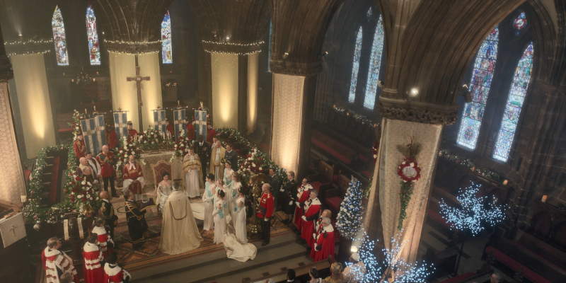Coronación en la Catedral de Glasgow
