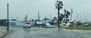 la tempête dévastatrice Harvey