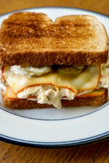 White BBQ Chicken Grilled Cheese Sandwich: Savory Sweet and Satisfying