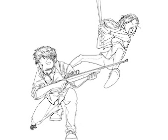 #5 The Last of Us Coloring Page