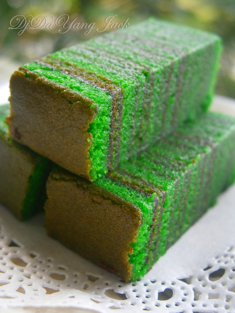 DapurKu SaYang: Kek Lapis Evergreen (versi bakar)