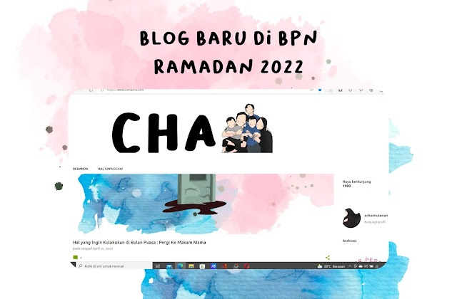blog baru echaimutenan