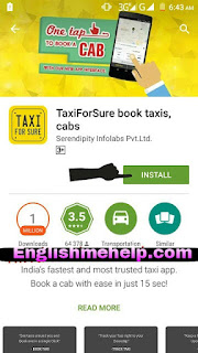 Online Taxi Booking Kaise Kare English Me Help Se 
