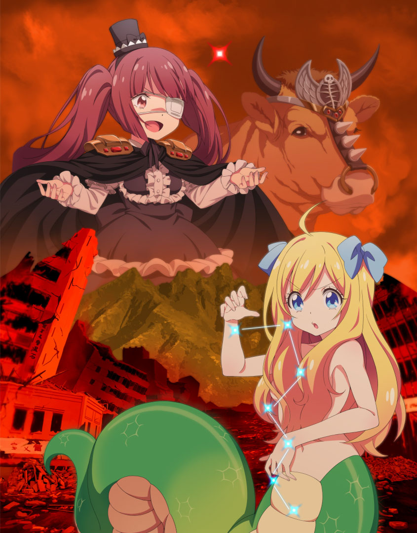 El OVA Jashin-chan Dropkick: Seikimatsu-hen revela sus detalles y un visual