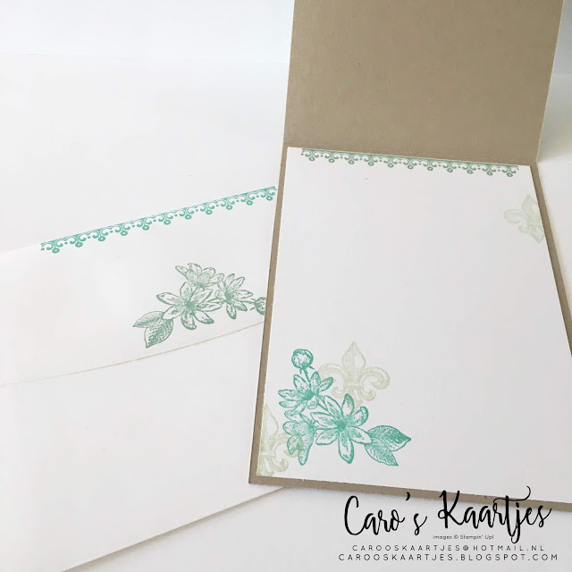 Stampin' Up! hobbymaterialen zijn verkrijgbaar via Caro's Kaartjes. Voor meer informatie mail naar carooskaartjes@hotmail.nl of kijk op https://carooskaartjes.blogspot.com/