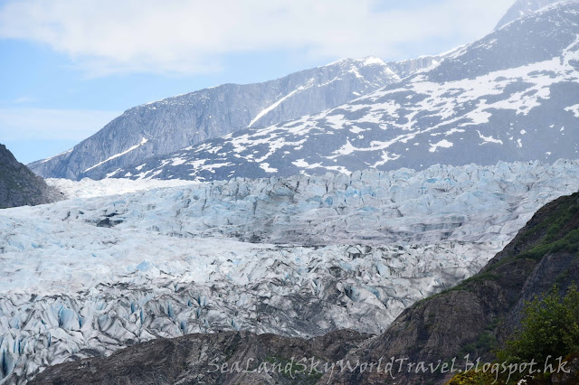 Mendahall Glacier, 朱諾冰川