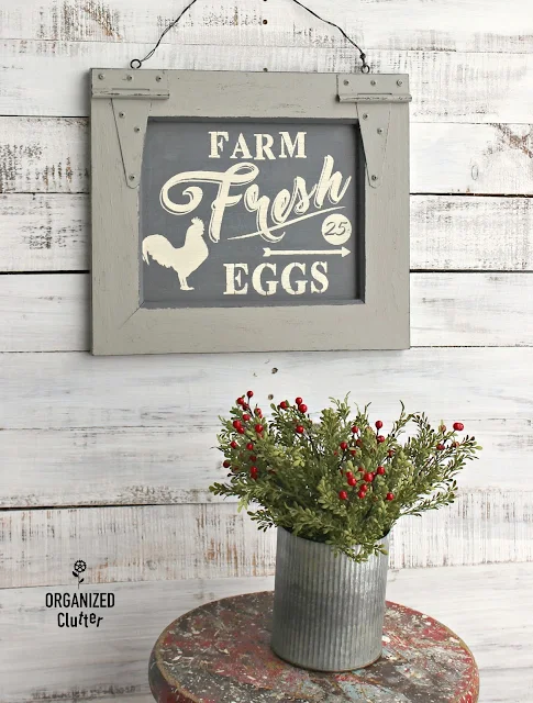 Thrift Shop Tavern Sign to Farmhouse Sign