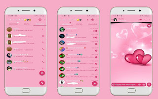 Cute Hearts 2 Theme For YOWhatsApp & Fouad WhatsApp By Leidiane