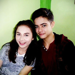 Foto Bryan Andrew bersama Elina Joerg