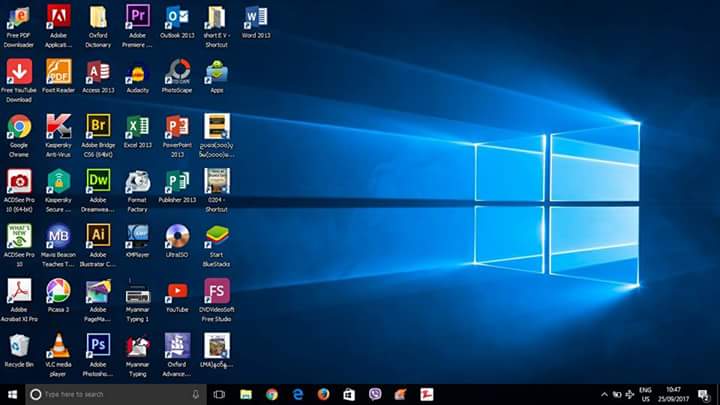 Computer Screenshot ႐ုိက္နည္း