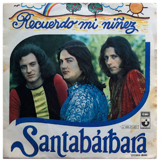 Santabarbara (ex- Epoca) "No Dejes De Soñar"1974 +  "Los Sonidos De Santabarbara"1976 + "Regreso"1979 + "Santabárbara" 1980 + "Santabarbara 1972-1976" 1988 Lp Compilation + "Los Grandes Exitos Singles Collection"2006 CD Compilation + "Todas Sus Grabaciones Para Discos Harvest (1973-1976)"2000 double CD Compilation  2015 remastered + singles 7″,Spain Pop Rock