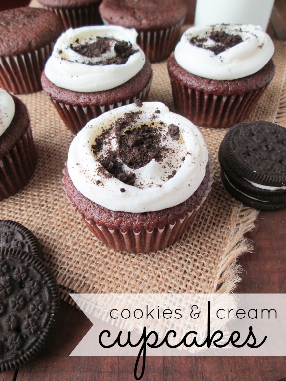 Cupcakes With Oreos Inside