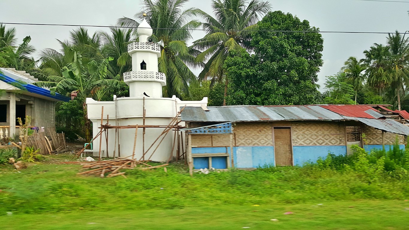 a cute masjid (mosque) along the highway in Malapatan, Sarangani