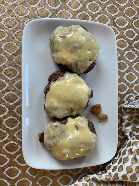 Baked Roasted Garlic Burgers