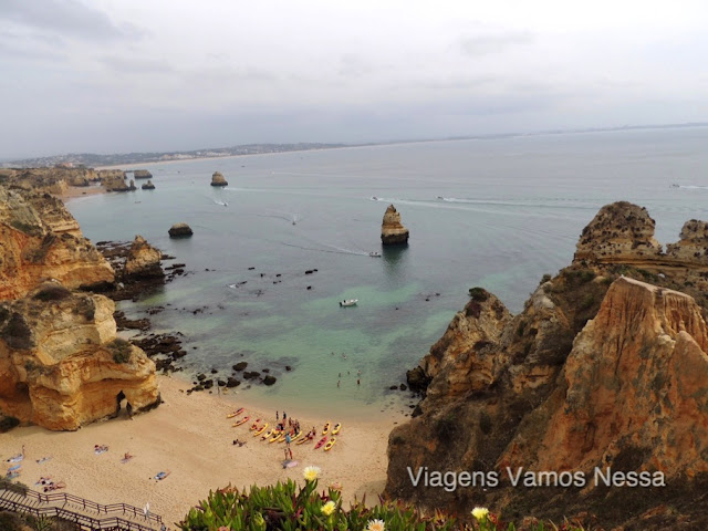 Praia do Camilo em Lagos, uma das mais belas praias de Portugal