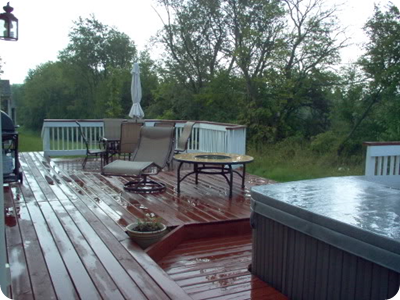 deck before