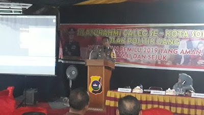 Kota Solok Menolak Politik Uang, Bertekad Mewujudkan Pemilu 2019 yang Aman, Damai dan Sejuk