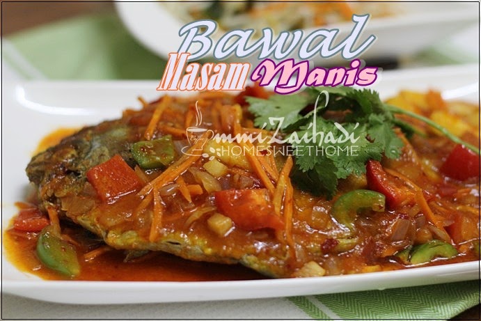 Home Sweet Home: Ikan Bawal Masam Manis