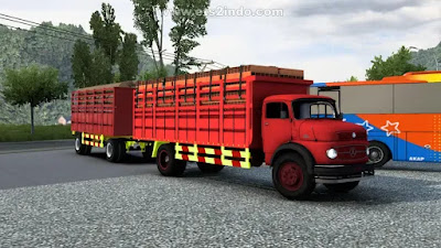 Mod Mercedes L1111 Truk Bagong ETS2 1.47