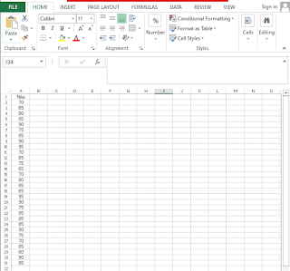 Penggunaan Microsoft Excel Dalam Menyelesaikan Persoalan Statisika