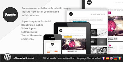 Eunoia v1.2 Portfolio WordPress Theme