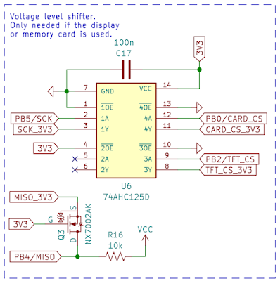 74AHC125D voltage level translator