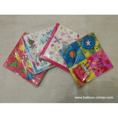 Tissue Motif HAPPY BIRTHDAY