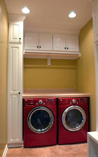 Contoh Model Kamar Ruang Tempat Cuci Laundry Baju Sederhana Minimalis untuk Ruang  Kecil Sempit