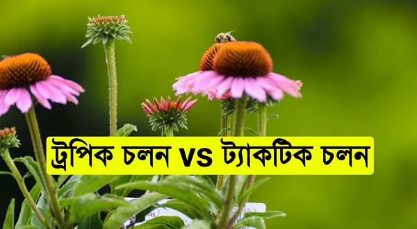 ট্রপিক চলন ও ট্যাকটিক চলন এর পার্থক্য