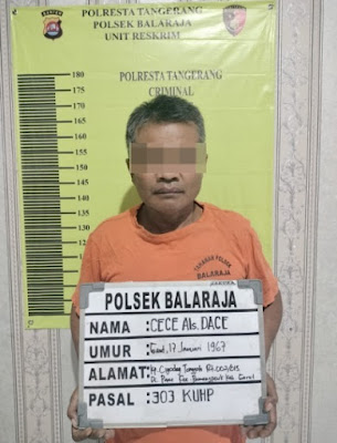 Ecer Judi Togel Hongkong, Pria 56 di Balaraja Tangerang Dibekuk Polisi