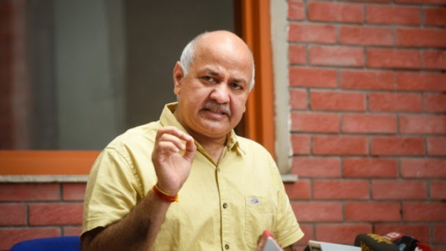 Manish Sisodia at CBI Office