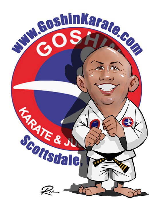 Boggs - Karate Cartoon.