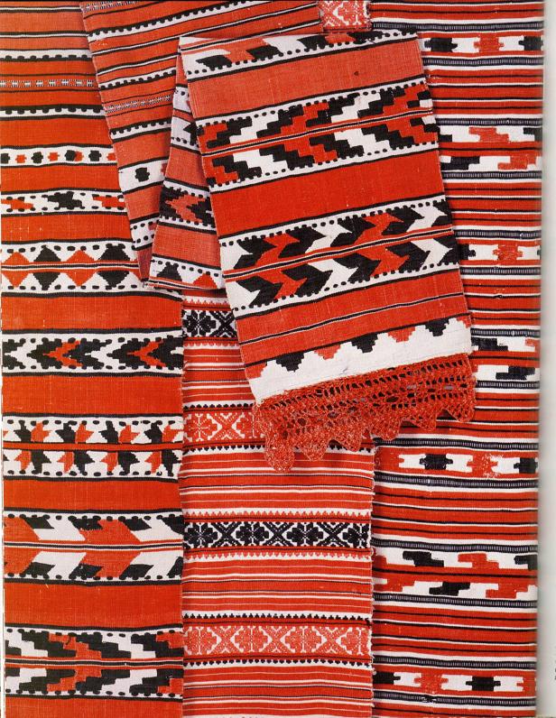 Traditional ritual towels from Belarus