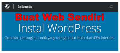 Buat website dengan wordpress