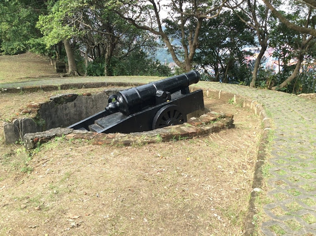 keelung ershawan fortification cannon