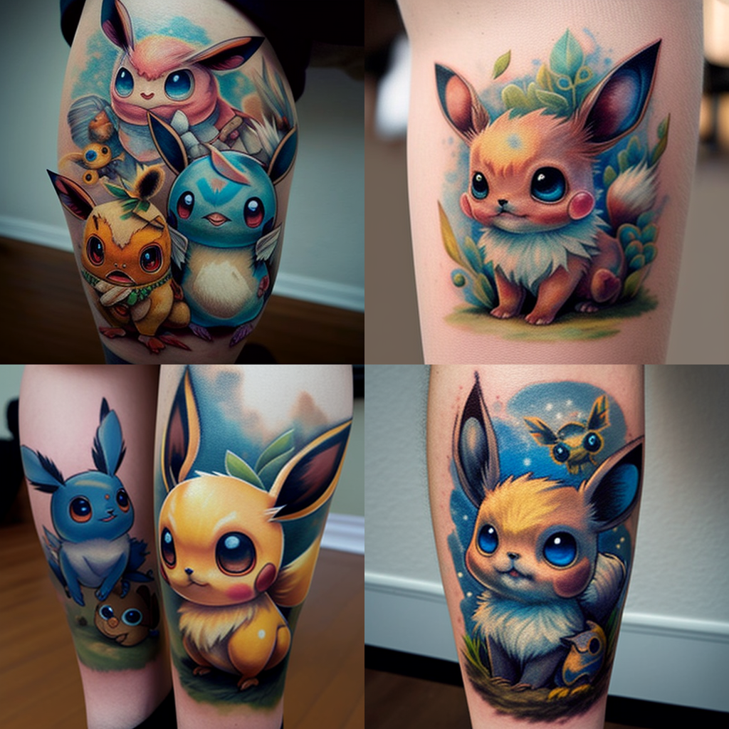 Tatuajes de Pokemon