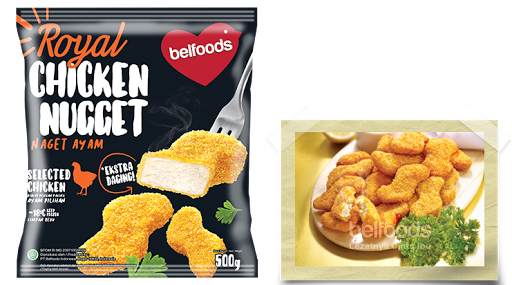 Belfoods Royal Chicken Nugget “S”
